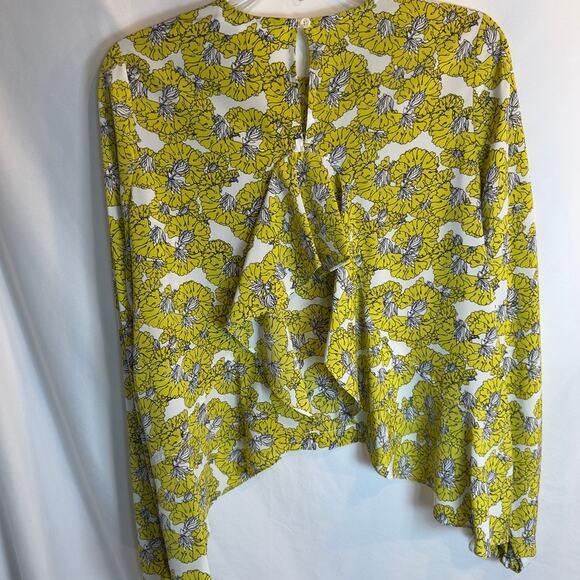 Robert Rodriguez Floral Blouse With Open Arm Styling S - Picture 7 of 8